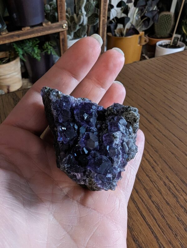 Tanzanite Fluorite Crystal for Clarity and Balance - Image 3