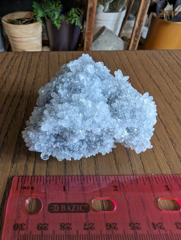 Radiant Apophyllite Cluster for Healing and Decor - Image 6