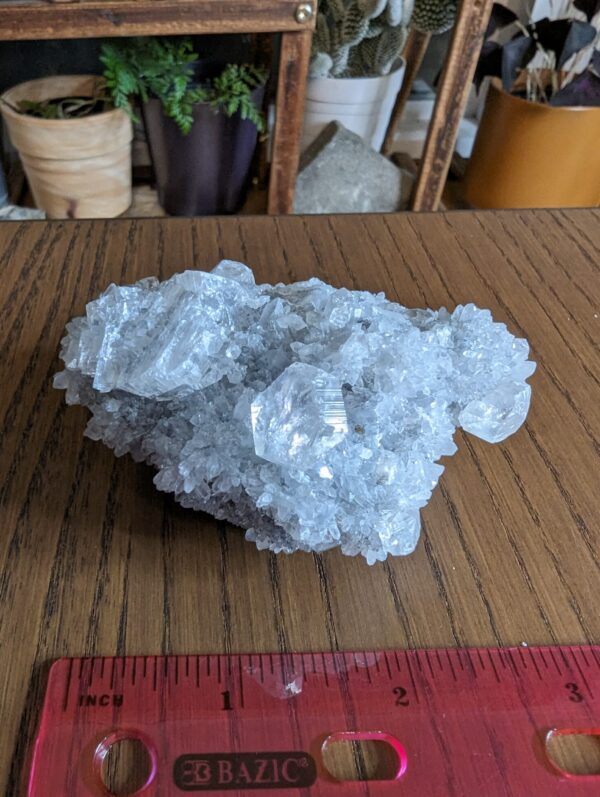 Radiant Apophyllite Cluster for Healing and Decor - Image 5