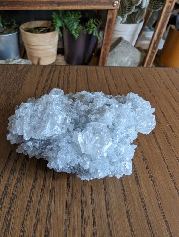 Radiant Apophyllite Cluster for Healing and Decor - Image 2