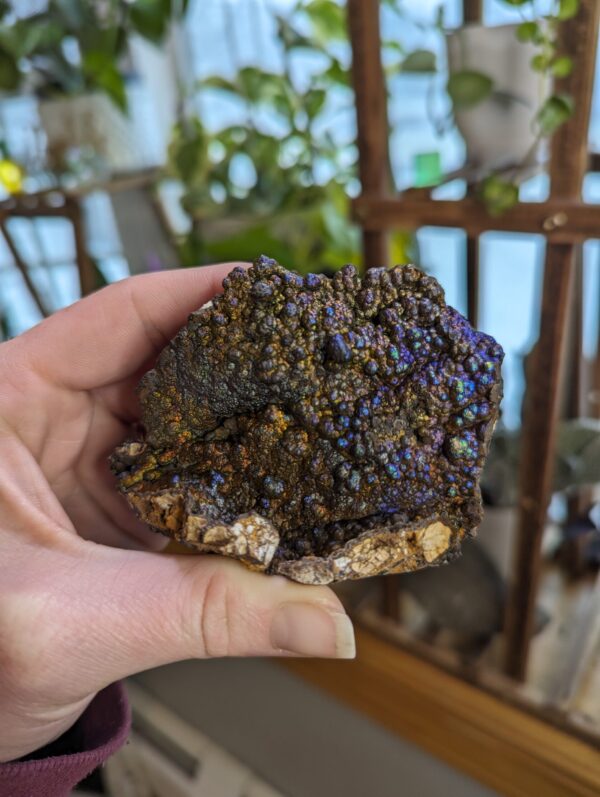 Iridescent Hematite Crystal for Healing and Decor - Image 3