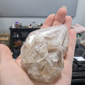 Skeletal Double Terminated Herkimer Diamond Quartz Crystal