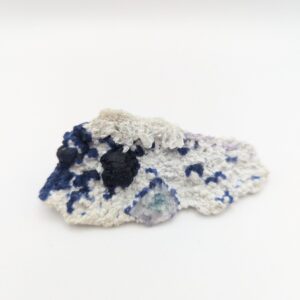 Blueberry Fluorite on Matrix – High-Quality Fluorite Cluster from China
