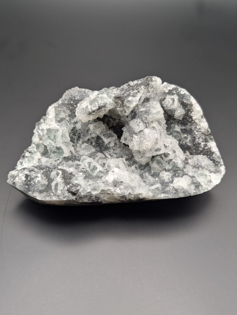 Sugar Fluorite Crystal Cluster – Chinese Raw Fluorite with Sparkling Formation for Energy Clearing & Décor