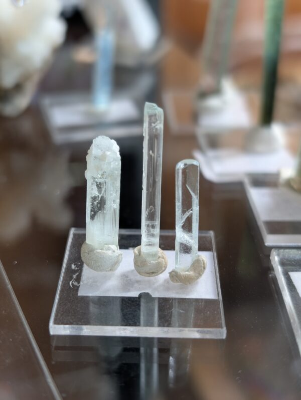 Aquamarine Thumbnail Set of 3